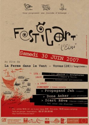 Affiche de Festicart l'�lan en 2007